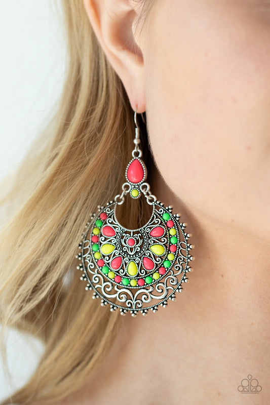 Laguna Leisure - Multi Neon Earrings