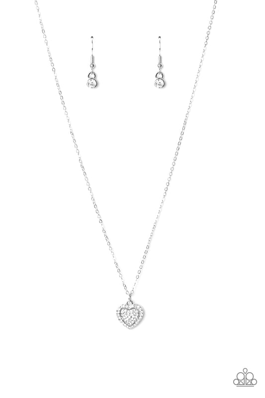 My Heart Goes Out To You - Dainty Heart Pendant Necklace