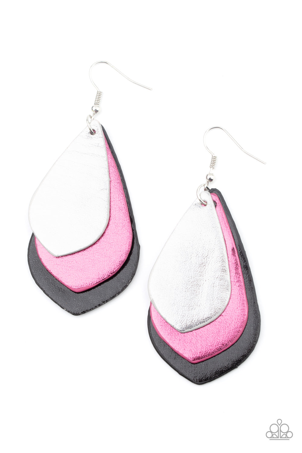 GLISTEN Up! - Multi Lightweight Leather Earrings