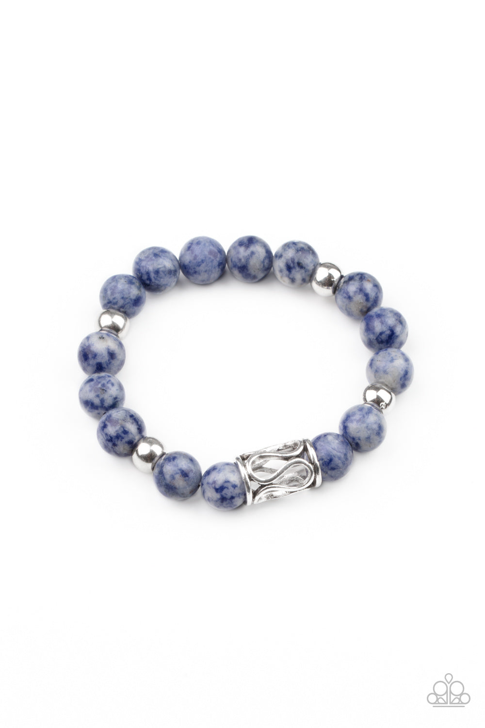 Soothes The Soul - Blue Lapis Lazuli Beaded Bracelet