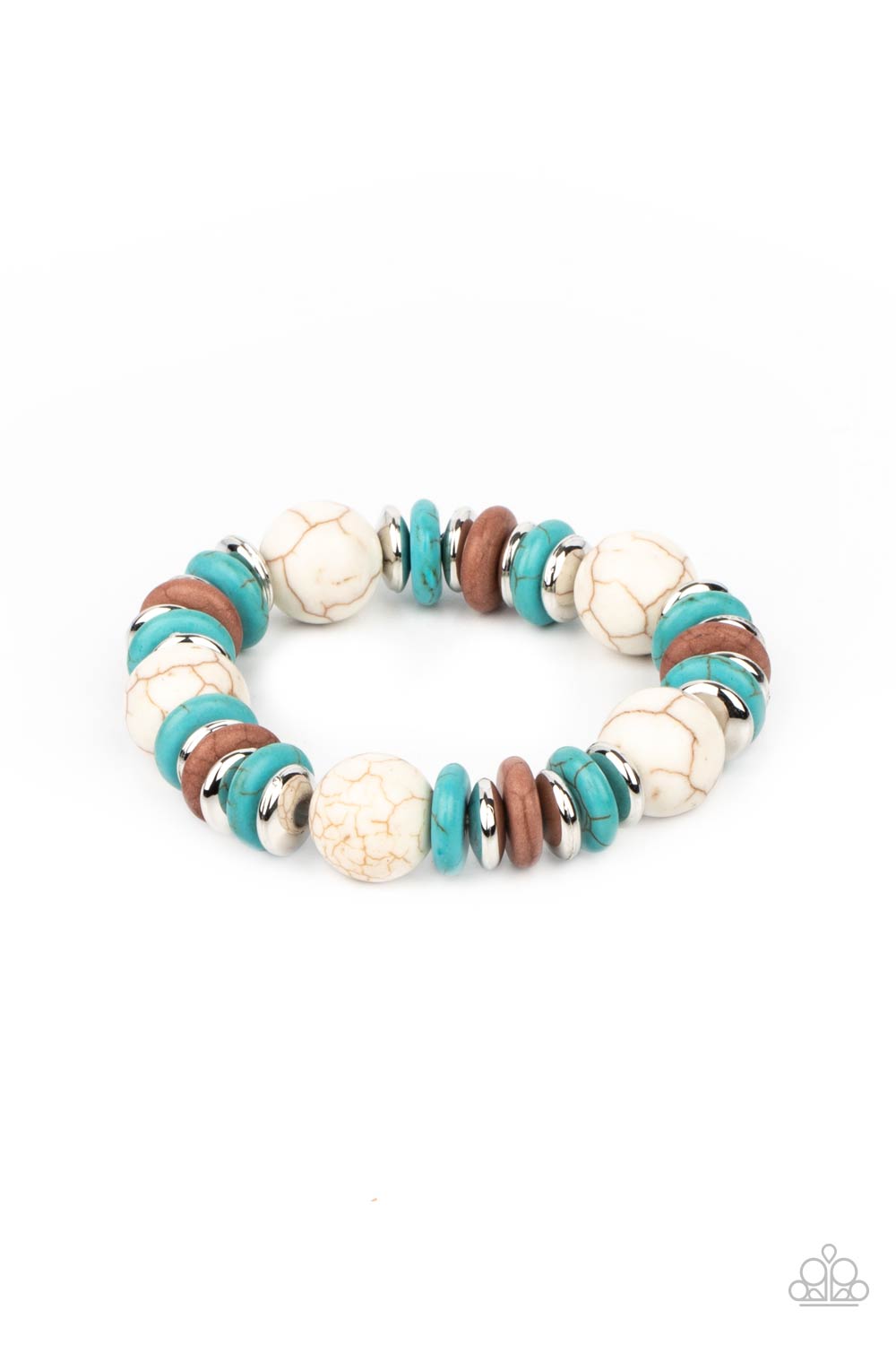 Rustic Rival - Multi Stone Bead Bracelet