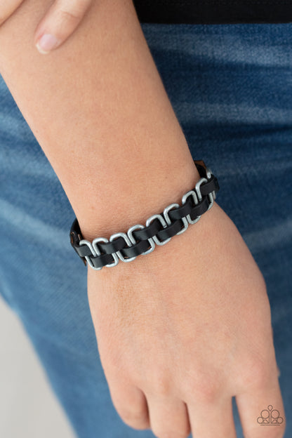 Gone Rogue - Silver Men's Bracelet