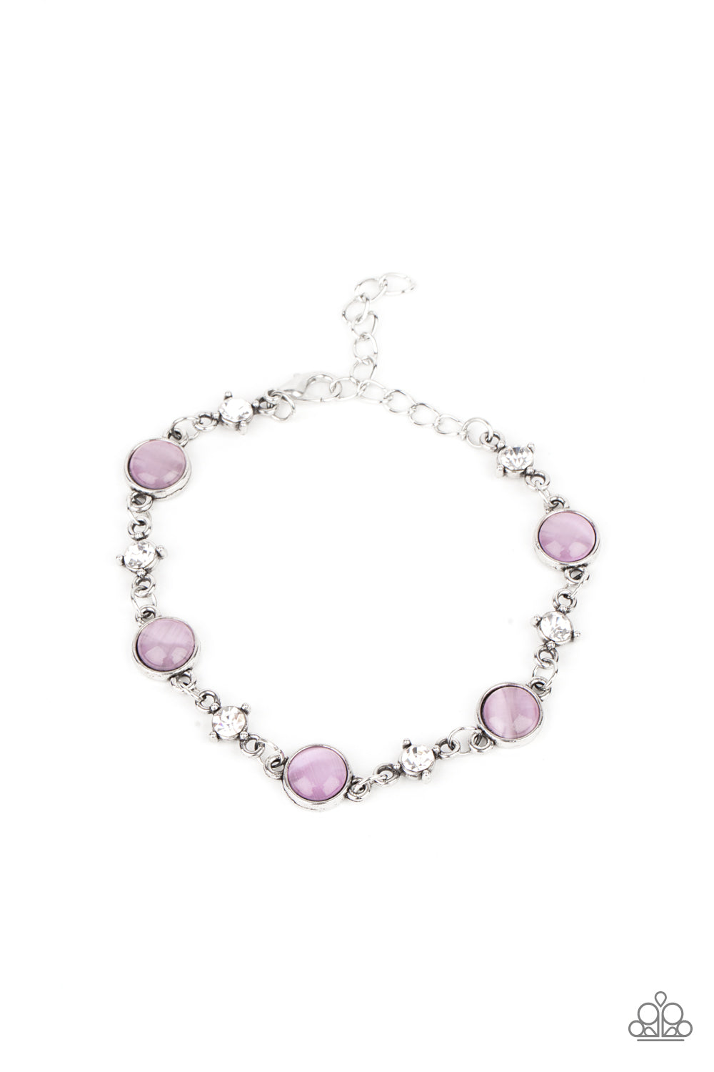 Use Your ILLUMINATION - Amethyst Orchid Cat's Eye Bracelet