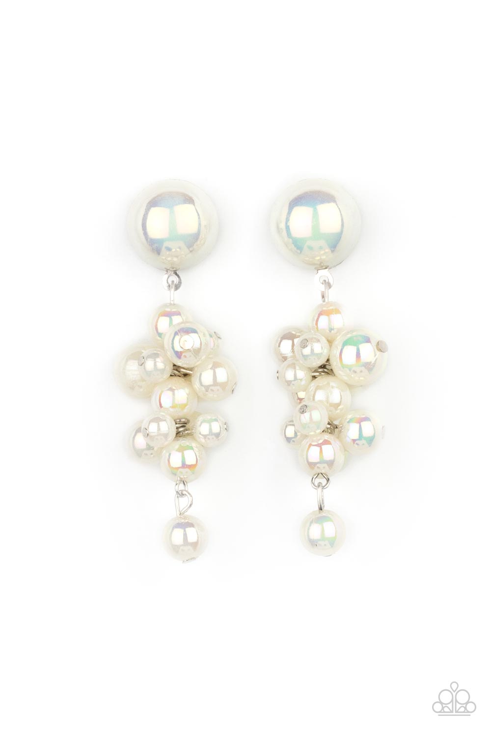 Don't Rock The YACHT - Iridescent Pearl Earrings