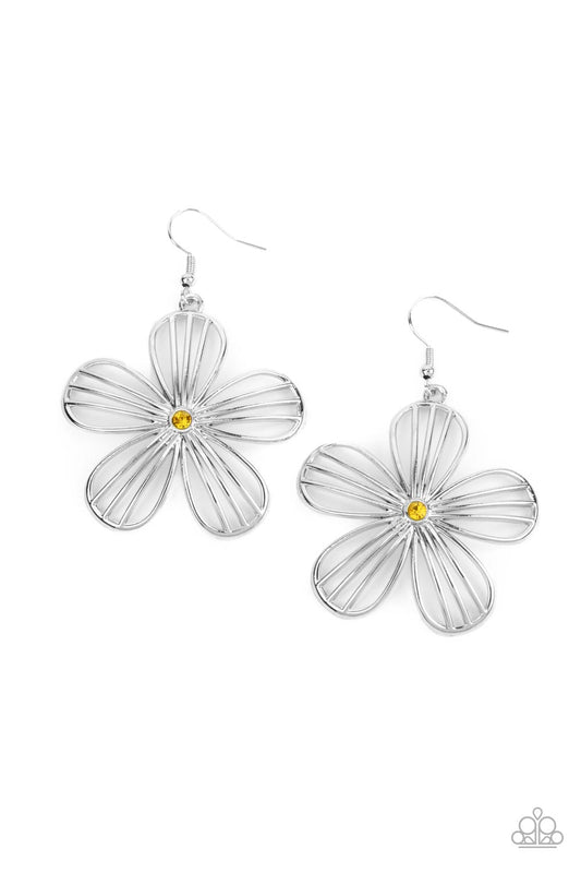 Meadow Musical - Yellow Flower Earrings