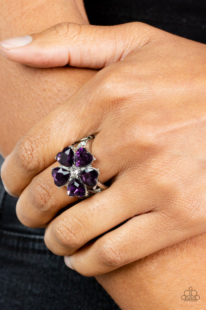 Minnesota Magic - Purple Rhinestone Ring