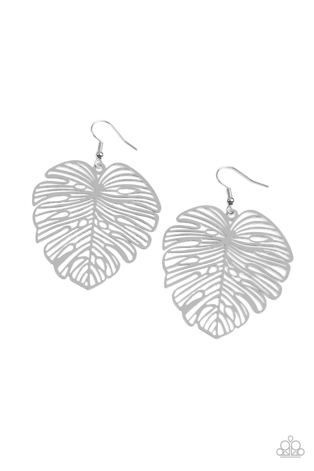 silver earrings