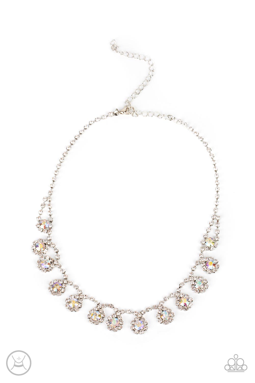 Princess Prominence - Iridescent Choker Necklace