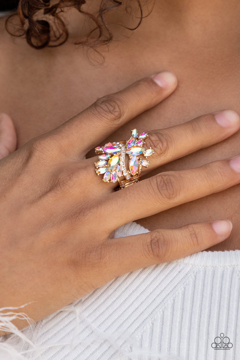 Flauntable Flare - Iridescent Ring