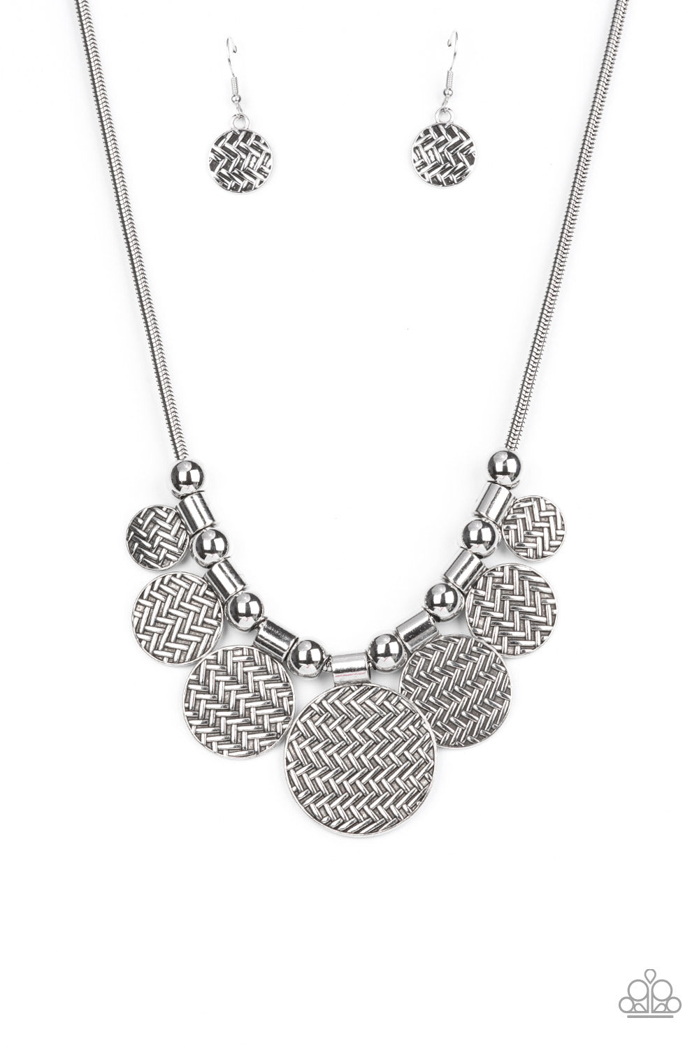 Indigenously Urban - Silver Urban Edge Necklace
