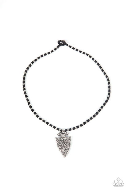 Get Your ARROWHEAD in the Game - Black Men's Necklace