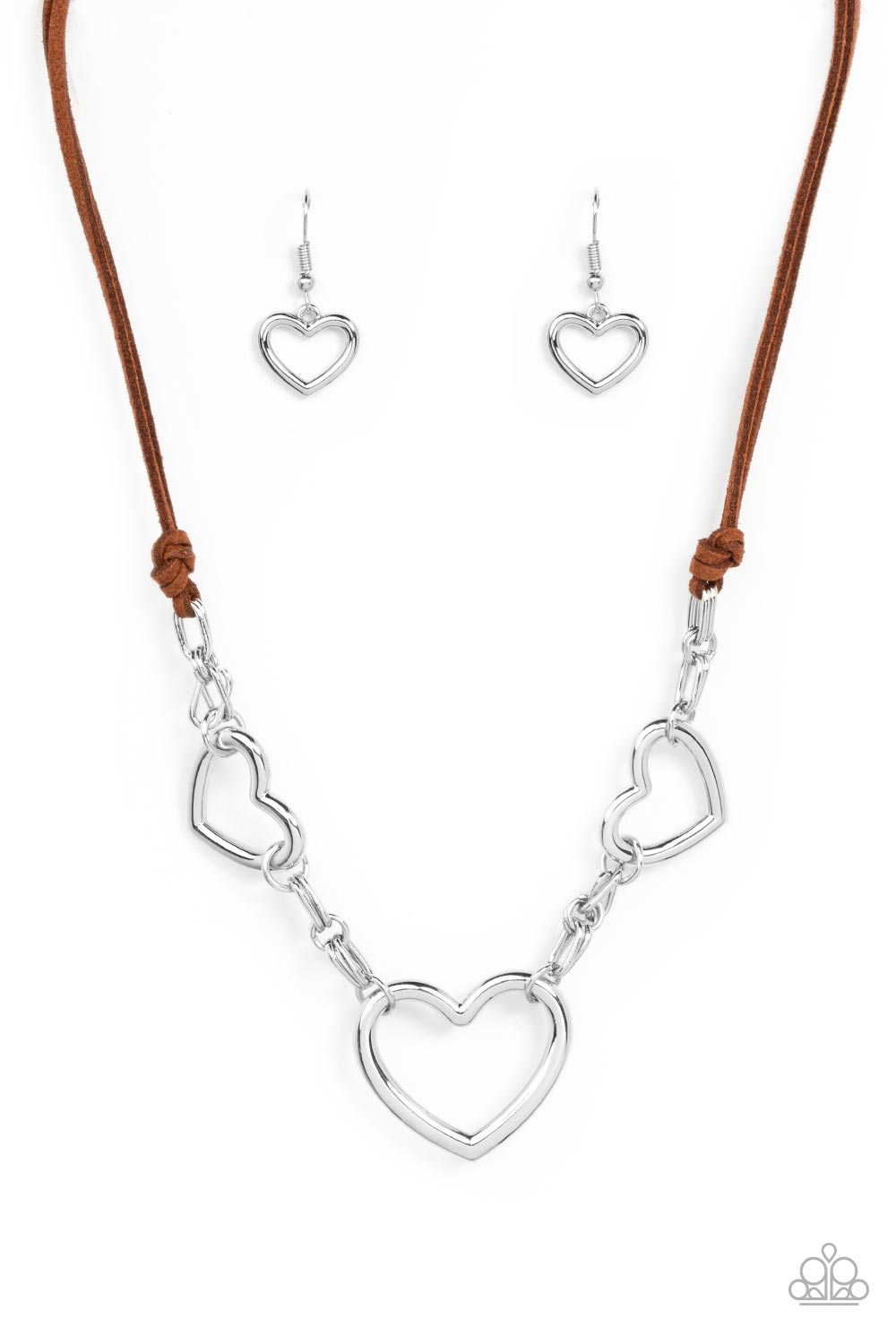 Fashionable Flirt Necklace with Matching Flirty Flavour Bracelet - Jewelry Set
