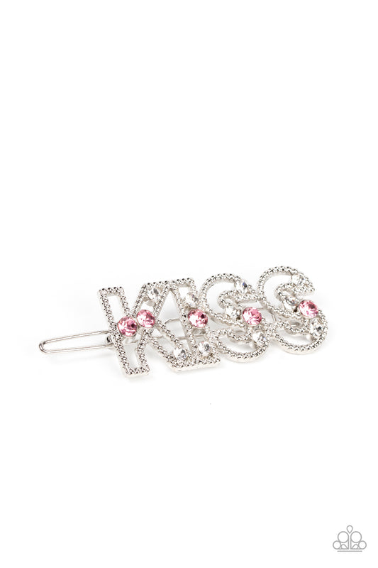Kiss Bliss - Pink Hair Barrette