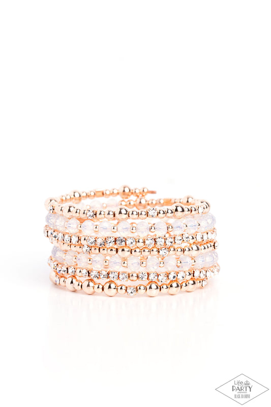 ICE Knowing You - Rose Gold Infinity Wrap Bracelet