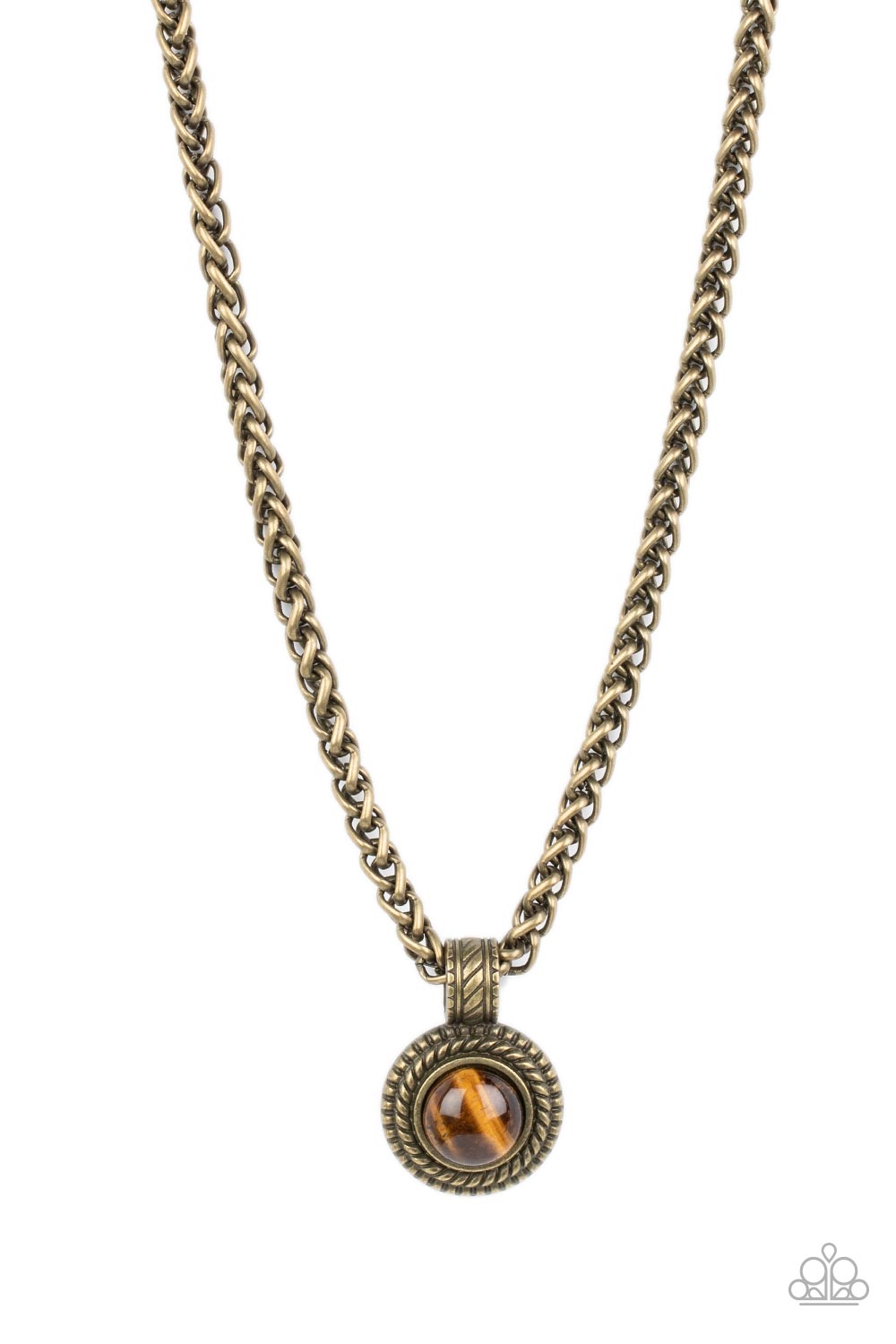Pendant Dreams - Brass Men's Necklace