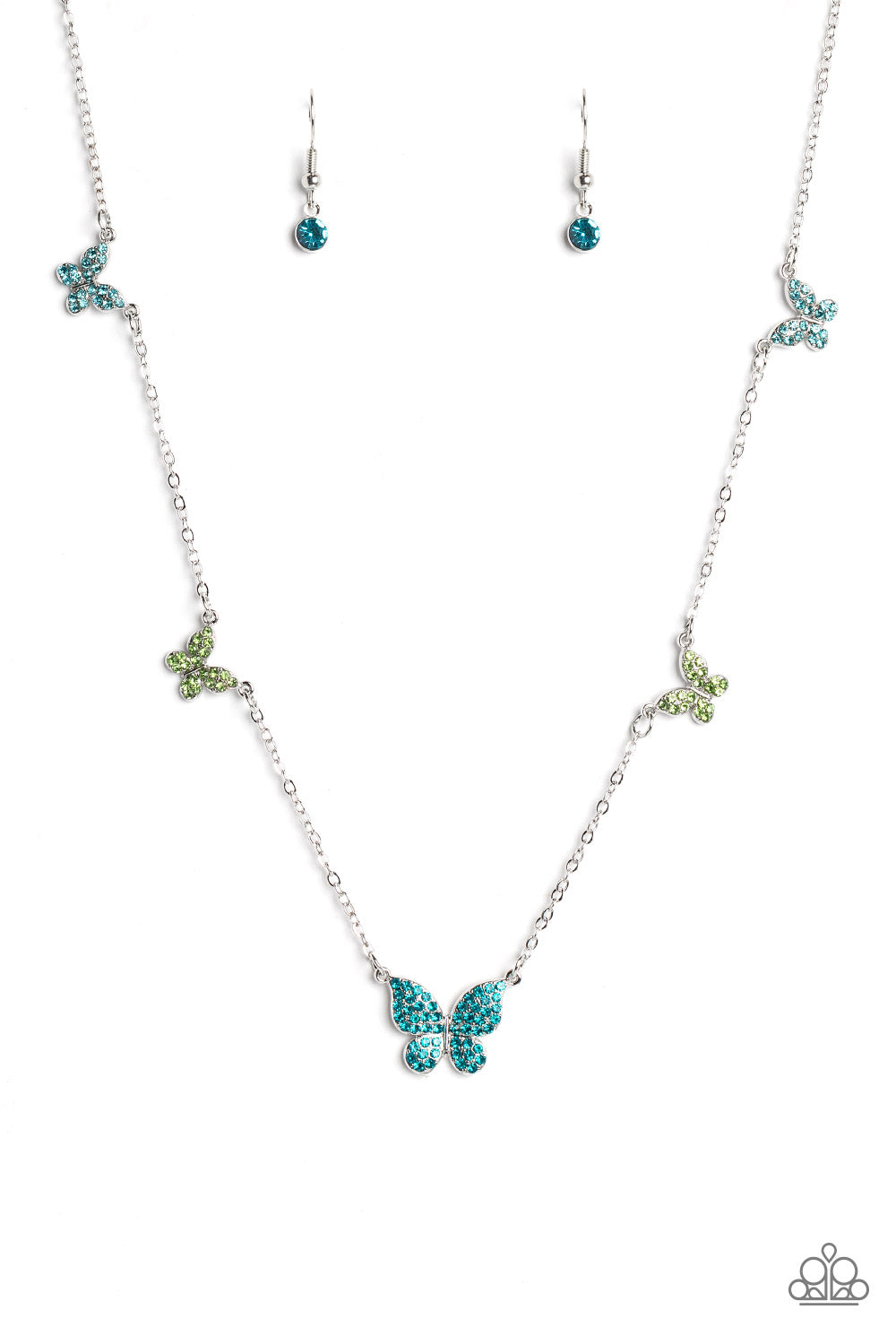 FAIRY Special - Multi Colored Butterfly Necklace