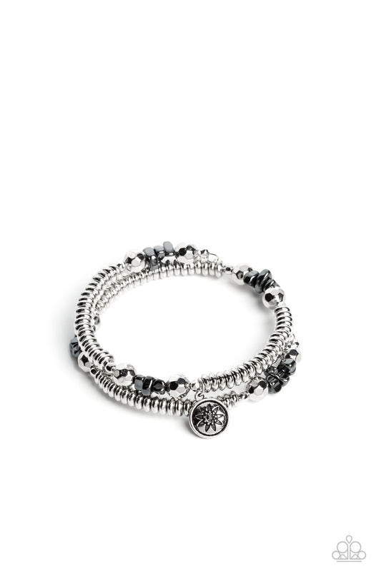 Handcrafted Heirloom - Silver Coil Bracelet
