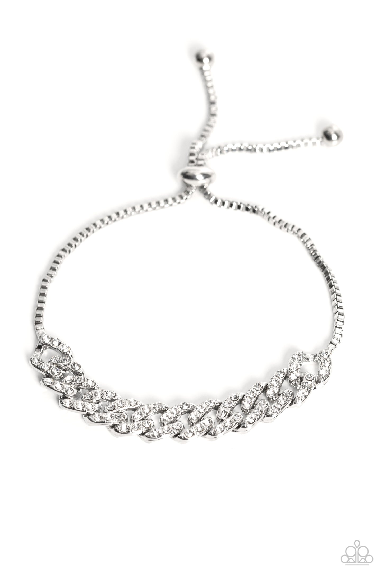 Mecca Metro - White Lariot Style Bracelet