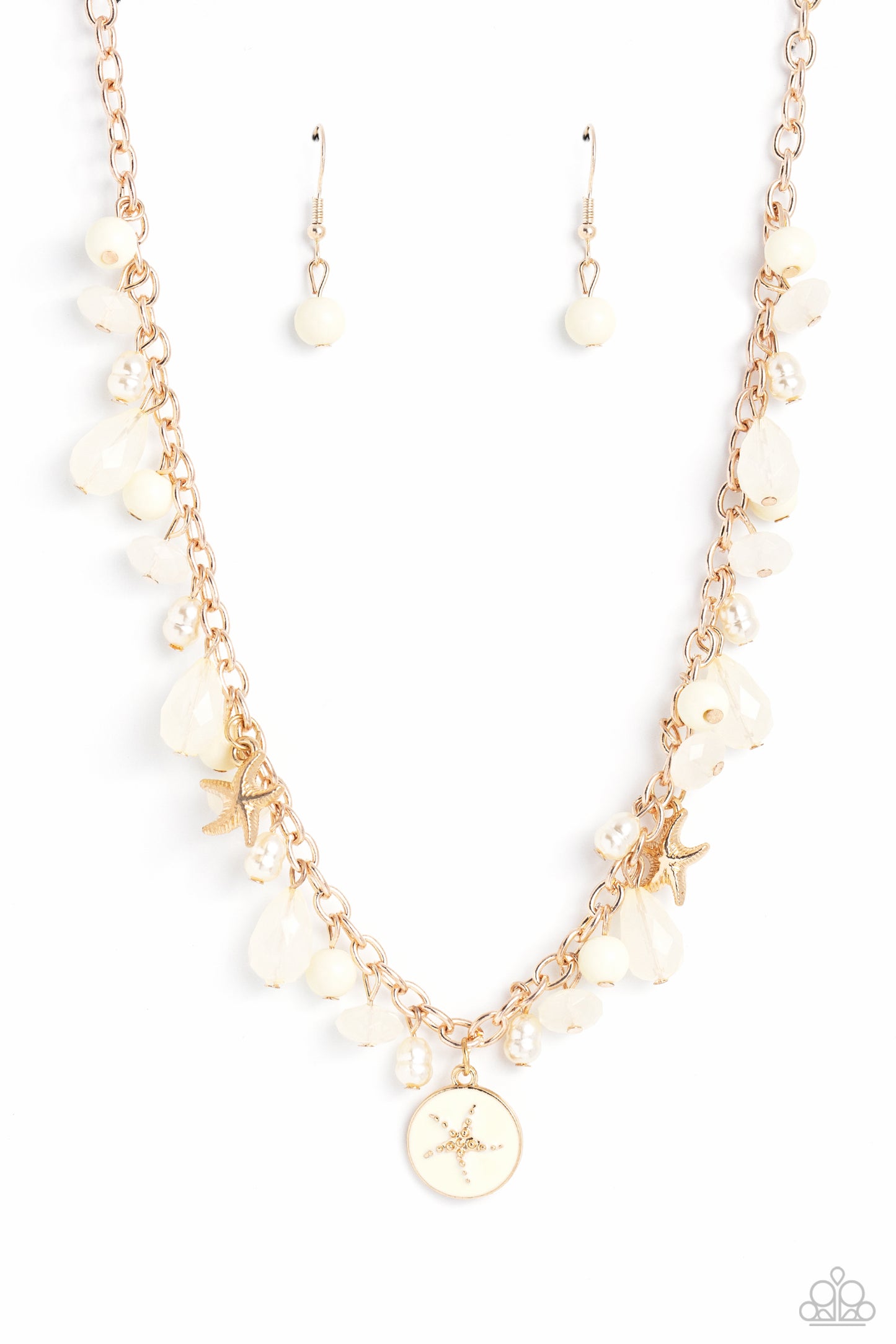 Surfer Serenade Necklace with matching Surfer Shanty Bracelet - Gold