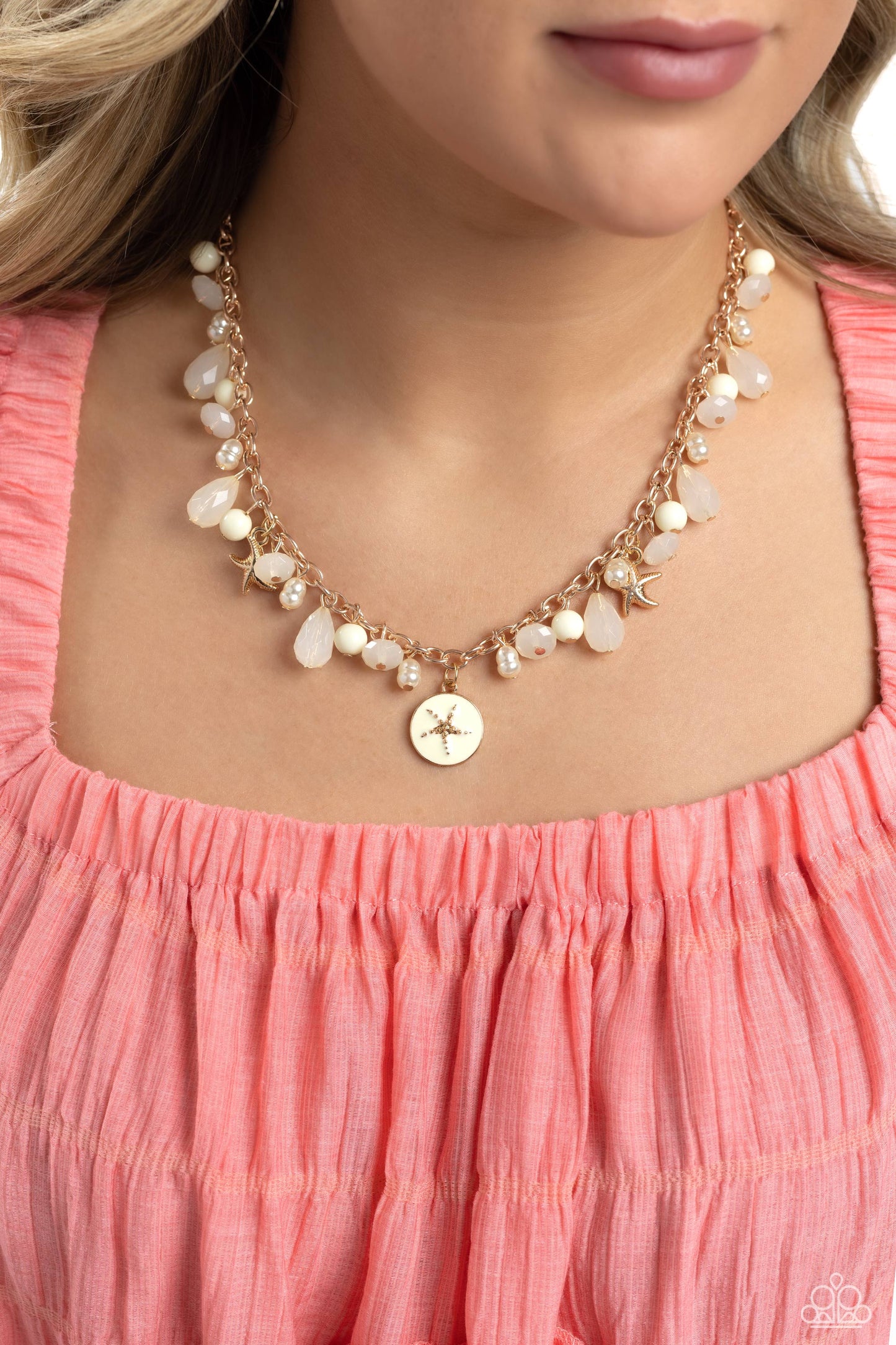 Surfer Serenade Necklace with matching Surfer Shanty Bracelet - Gold