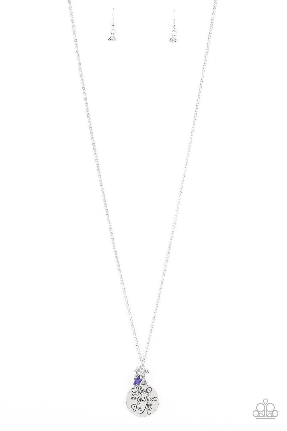 Liberty And Justice For All - American Long Necklace