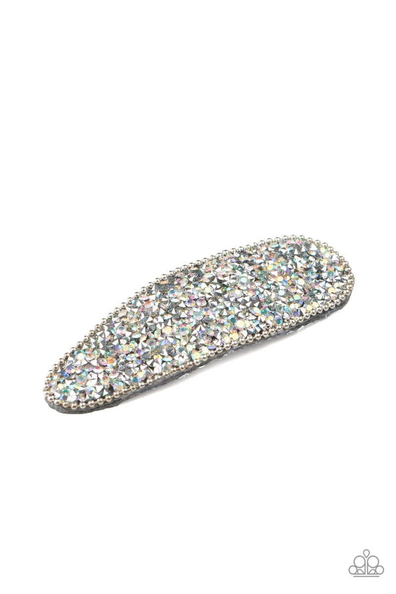 Didn't HAIR It From Me Green Glittery Hair Clip