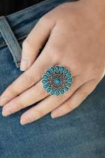 Posy Paradise Blue Ring